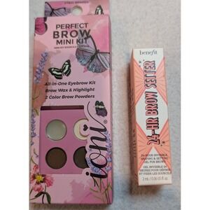 BNIP Benefit 24HR Brow Setter + ioni Perfect Brow Kit Bundle | Clean Girl Brow S